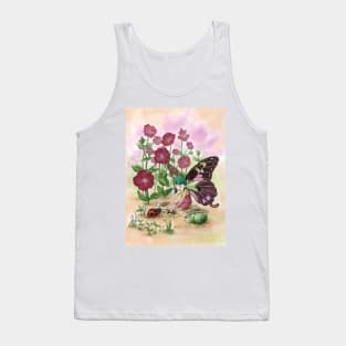 August 19th birthday flower Tank Top